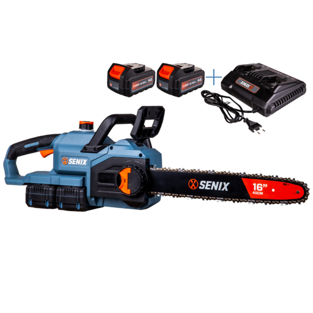 Senix CSX2-M2-EU Akülü Testere 2x4.0Ah 40 cm - 14,000.00 TL